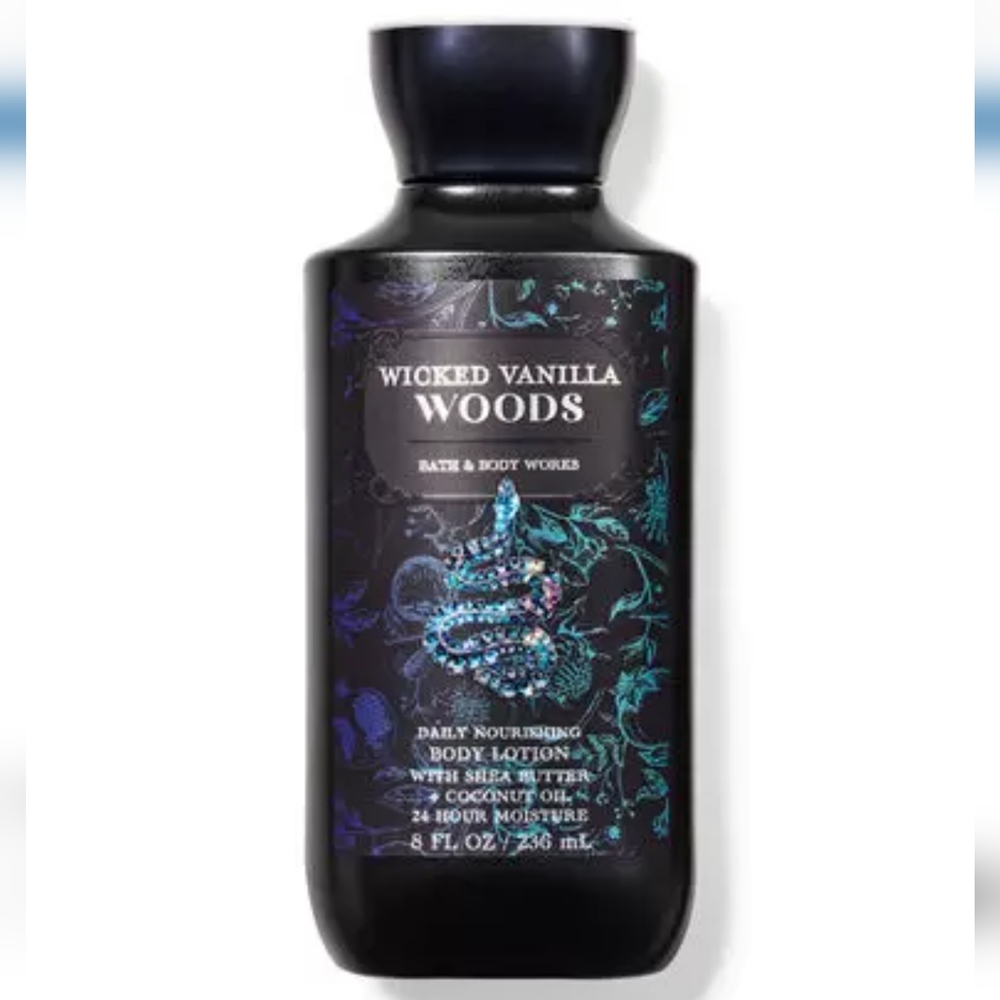 πBOGO 50% OFFπΉπ²π³πNWTβΌοΈ Bath & Body Works "Wicked Vanilla Woods" 3-piece Set - Picture 7 of 10